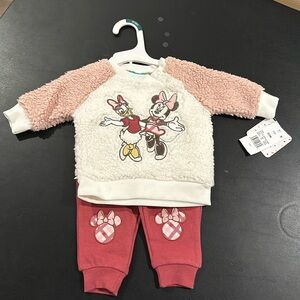 NWT Baby Girl 0-3 Minnie Mouse Outfit